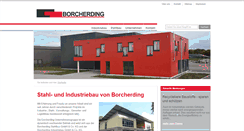 Desktop Screenshot of borcherding-bau.de